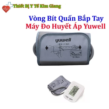 Vòng Bít Quấn Bắp Tay Máy Đo Huyết Áp Yuwell và 1 số loại huyết áp bắp tay khác