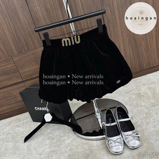 Chân Váy Nhung Bồng Cạp Miuiu