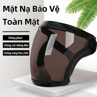 Mặt nạ bảo vệ công việccao cấp chắn Mặt nạ bảo vệ trong suốt chống bụi,  Chống hàn và chống mài,Có Lỗ Thoát khí mẫu mới