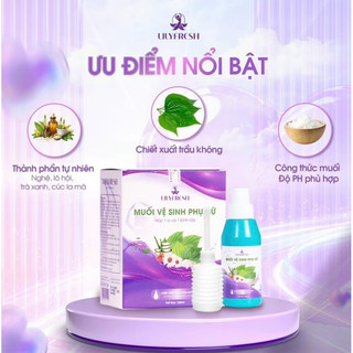 ( BÁN CHẠY NHẤT)  Bộ muối  lilyfresh - vì sức khoẻ phụ nữ