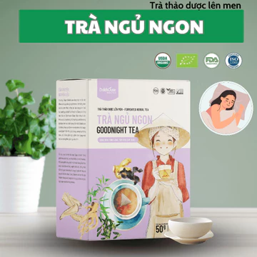 Trà ngủ ngon DALAHOUSE, thư giãn thần kinh, giảm stress, tăng cường lưu thông máu, giúp ngủ ngon