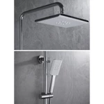 Sen Cây Tắm Đứng Phím Đàn HATO Inox 304 , Vòi Sen Tắm Nóng Lạnh 3 Chế Độ Xả Nước, Chống Bám Cặn Canxi — ảnh 4