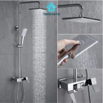 Sen Cây Tắm Đứng Phím Đàn HATO Inox 304 , Vòi Sen Tắm Nóng Lạnh 3 Chế Độ Xả Nước, Chống Bám Cặn Canxi — ảnh 1