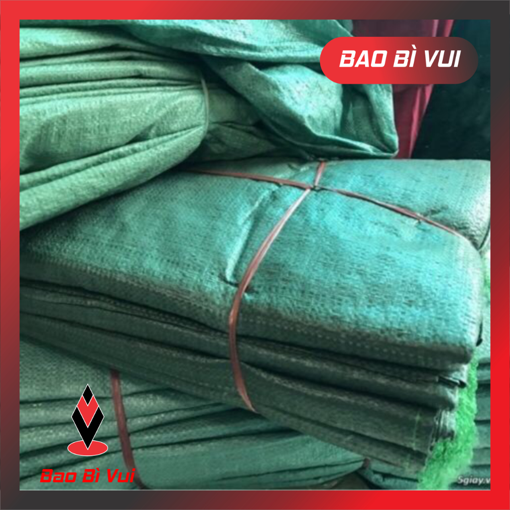 [10 cái]  Bao tải đóng hàng, bao PP dệt , bao gói hàng - BAO BÌ VUI
