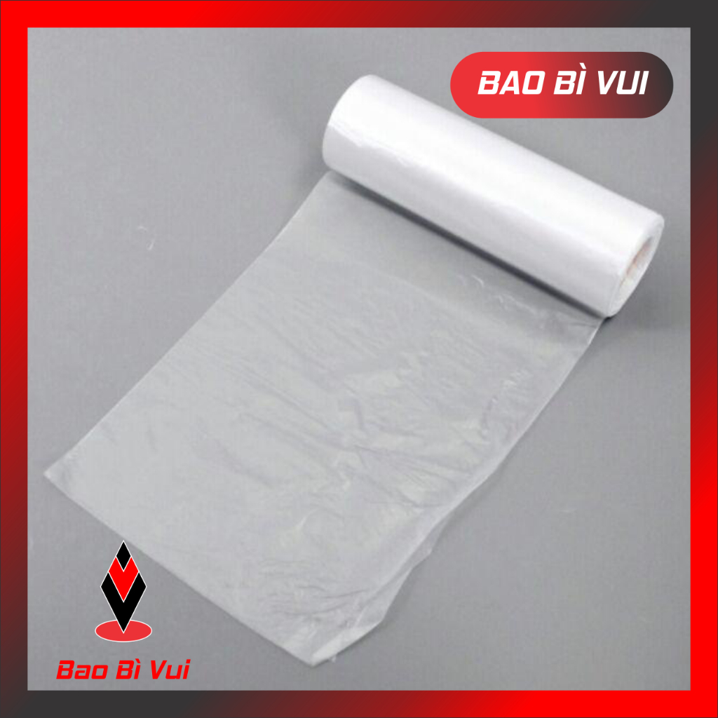 [Cuộn 1 kg ] Túi cuộn thực phẩm cao cấp, túi đựng rau - BAO BÌ VUI