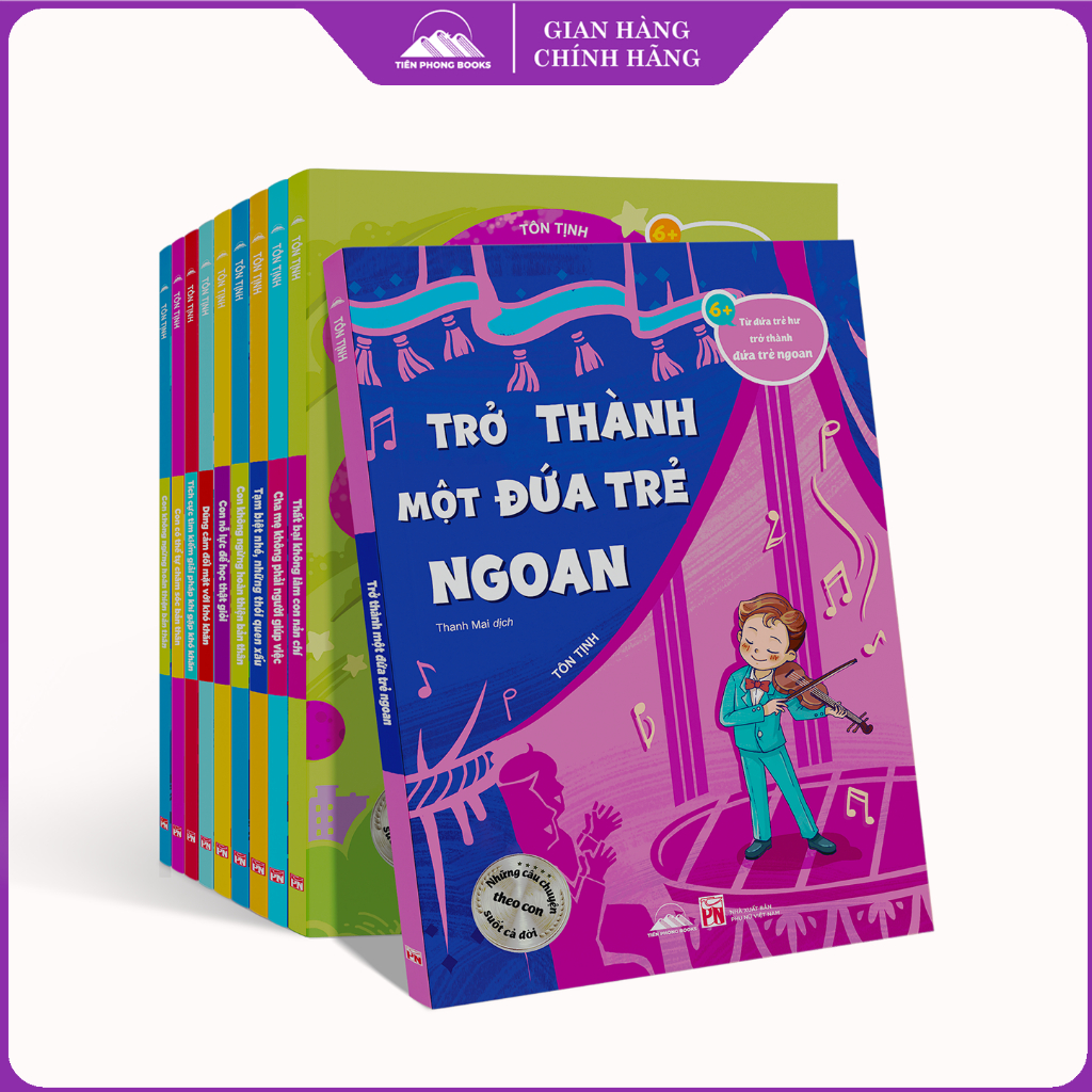 Sách - Combo 10 Cuốn Từ Đứa Trẻ Hư Trở Thành Đứa Trẻ Ngoan - Tiên