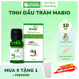 Tinh Dầu Tràm MABIO Giúp Giữ Ấm Cơ Thể Hương Thơm Dịu Nhẹ An Toàn Với Trẻ Nhỏ MABIO Chính Hãng