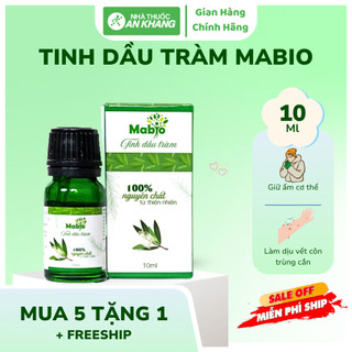 Tinh Dầu Tràm MABIO Giúp Giữ Ấm Cơ Thể Hương Thơm Dịu Nhẹ An Toàn Với Trẻ Nhỏ MABIO Chính Hãng