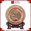Tranh Đĩa Đồng Mai Điểu ( 35x41cm ) - Cửu Diệu Thiên - TD010