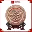 Tranh Đĩa Đồng Cá Chép Hoa Sen ( 35x41cm ) - Cửu Diệu Thiên - TD016