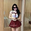 “Ebeth Set” Set áo croptop cổ tròn cộc tay đính nơ kèm chân váy bồng xoè tầng nơ eo tiểu thư sang chảnh | MIU.STUDIO