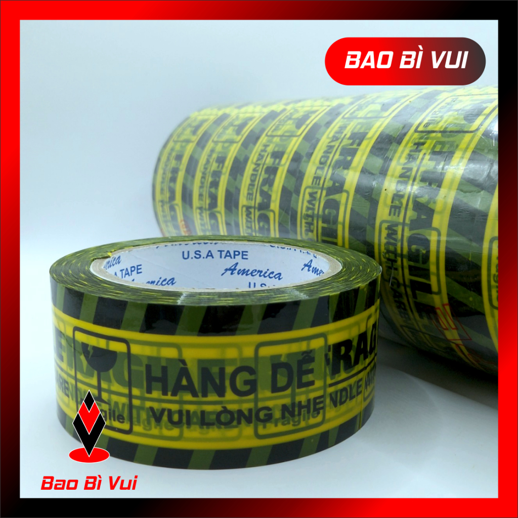 Băng keo 100y, nặng 200g màng 50micro x lõi 4 ly x 200g