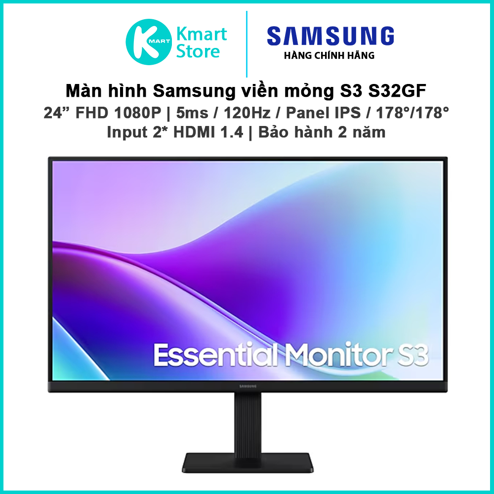 Màn hình siêu mỏng Samsung S3 S32GF - LS24F320GAEXXV | 24