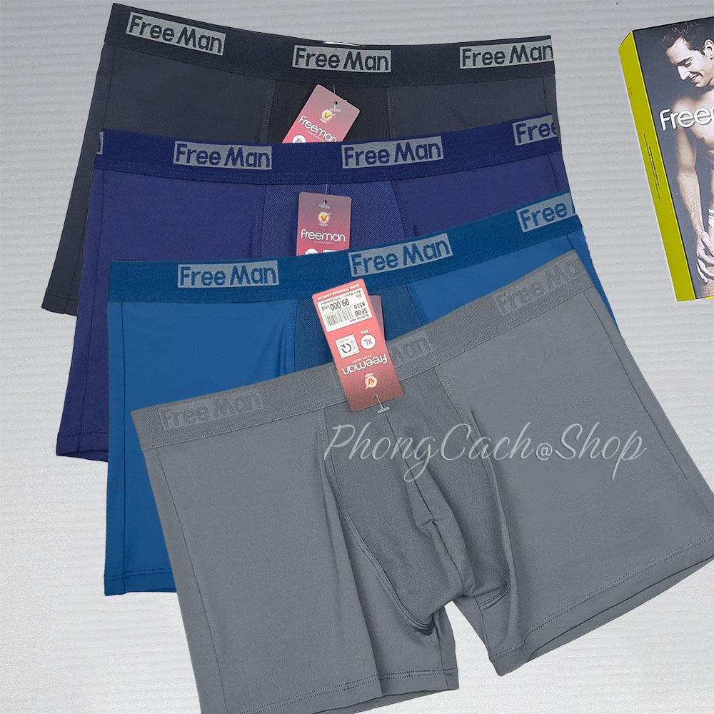Freeman 6510 - Quần lót nam BOXER thun lạnh pha lụa siêu mát chính hãng ...