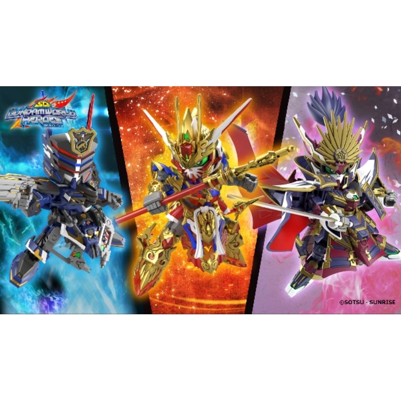 Mô Hình Lắp Ráp Gundam Bandai SDW SD Heroes tổng hợp (New Seal)