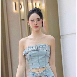 kính mắt trong gọng vuông mảnh mẫu hot 2025 tặng kèm hộp
