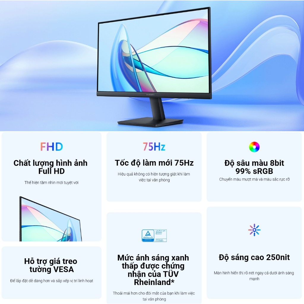 Ảnh Màn Hình Máy Tính Xiaomi Monitor A22i / A27i / G27i / G34i – Phiên Bản Quốc Tế – Bảo Hành Chính Hãng 36 Tháng 3