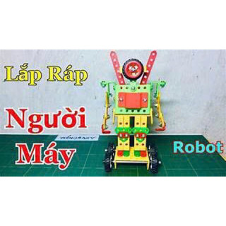 Bộ Lắp Ghép Mô Hình Kỹ Thuật Điện lớp 4 - 5 (Tấm năng lượng mặt trời, máy phát điện, xe pin) BGD