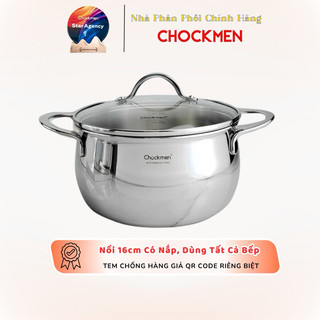 Nồi Chockmen 16cm,Nồi Inox Size Nhỏ CKM25, Chockmen HCM