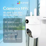 Camera Wifi 2 Mắt EZVIZ Ngoài Trời H9C Dual, H90 Dual Cao Cấp, Xoay 360, Tích Hợp AI Thông Minh, Quan Sát Màu Đêm — ảnh 2