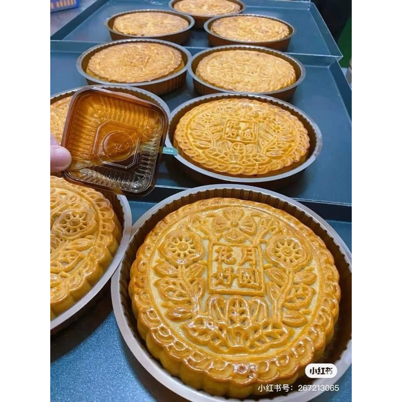 Sỉ thùng 12 cái bánh mochi khoai môn trứng muối chà bông 500gam