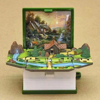 Móc Khóa Quyển Sách 3D Gấp Gọn - Mini Book Keychain - Dây Treo Túi - Quà Tặng Trang Trí Ý Nghĩa