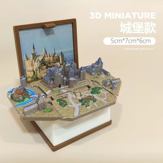 Móc Khóa Quyển Sách 3D Gấp Gọn - Mini Book Keychain - Dây Treo Túi - Quà Tặng Trang Trí Ý Nghĩa