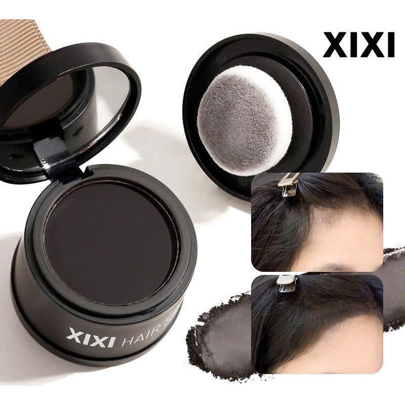 Phấn phủ tóc. Che khuyết điểm tóc thưa, hói (XiXi)