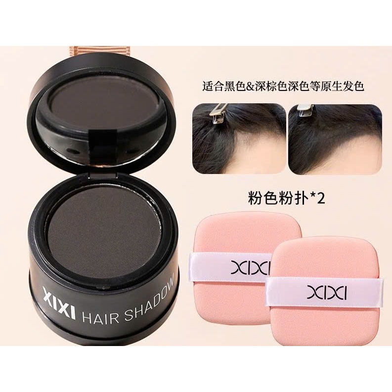 Phấn phủ tóc. Che khuyết điểm tóc thưa, hói (XiXi)