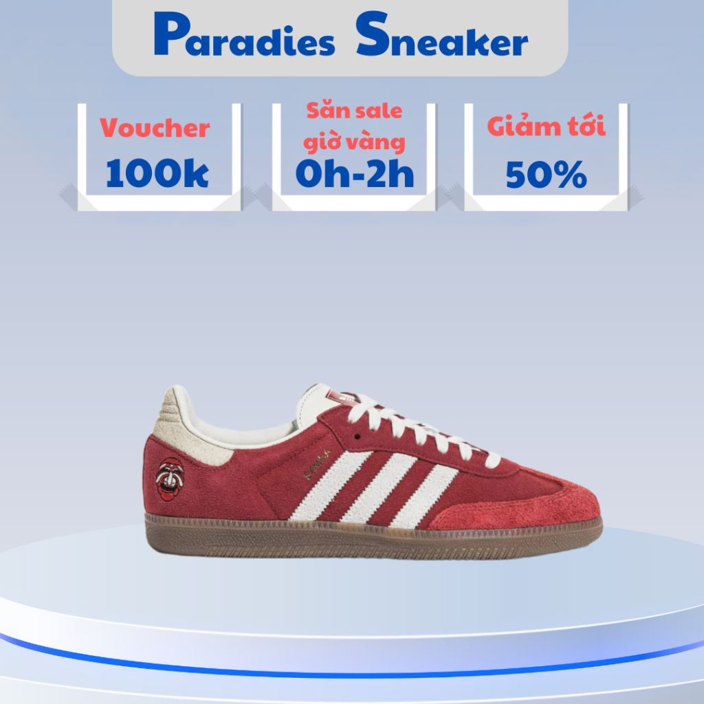 Giày_Adidas_Samba Đỏ C.C Quảng Châu Nam Nữ,Giày Thể Thao_Adidas_Samba ...