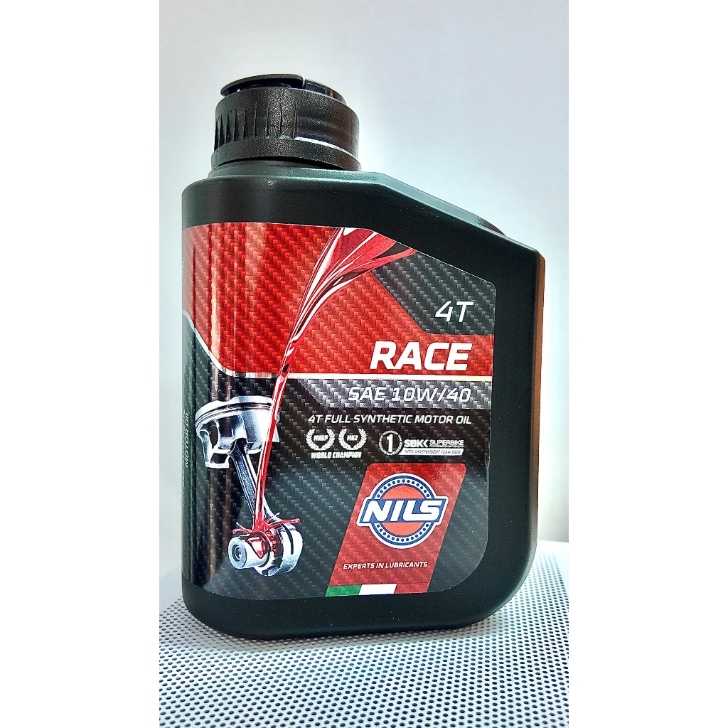 Dầu Nhớt Xe Moto Nils Race 10W40 1L dầu động cơ bôi trơn tổng hợp (TẶNG ...