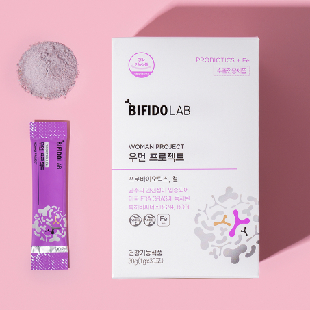 BIFIDOLAB Women Project – Lợi Khuẩn Hỗ Trợ Cân Bằng Phụ Khoa - Hộp 20 gói - Hàn Quốc