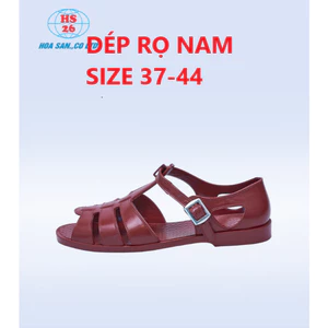 Dép rọ nam quai hậu cao su size 37-44, dép bảo hộ lao động đi rừng làm rẫy