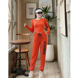 Bộ thể thao thun jonger dài tay thu đông tập gym, yoga, aerobic, shuffle dance ,... HT26
