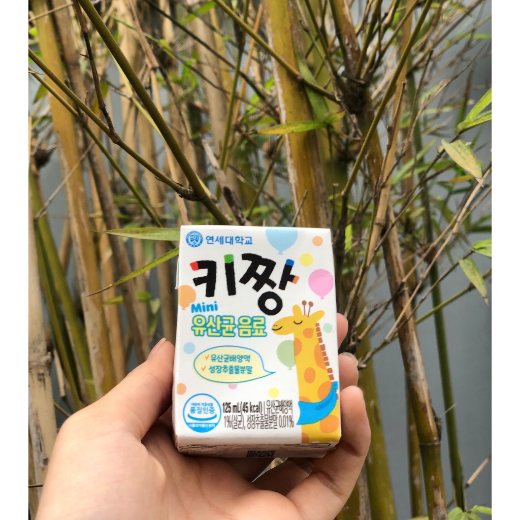 Sữa men hấp thụ Ki -JJang 1 thùng 24 hộp