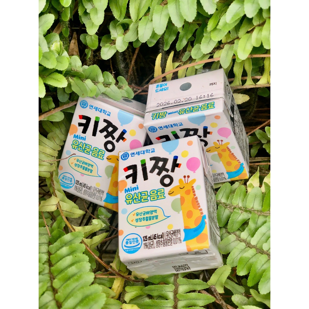 Sữa men hấp thụ Ki -JJang 1 thùng 24 hộp