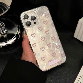 Ốp Lưng iPhone Silicon Tim Blink Ánh Bạc, Chống Sốc, Bảo Vệ Camera - iP X/XS/XR/11/12/13/14/15/16/17/Plus/Air/Pro/Max