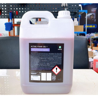 GRASS CHÍNH HÃNG Dung dịch rửa xe không chạm Active Foam GEL + 5 lít