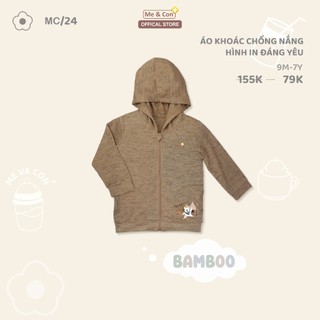 Áo khoác Me & Con+ chống nắng chống gió cho bé trai và bé gái từ 9 tháng đến 7 tuổi