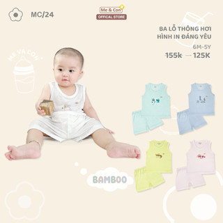 Bộ Ba Lỗ Cho Bé Nhà Mẹ và Con+ Vải Thông Hơi, Mềm, Mịn, Siêu Mát, Thoải Mái từ 9 tháng đến 5 tuổi