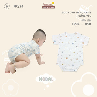 BST body chip cộc Me & Con+ Thoáng Mát, Mịn Màng, Thoải mái cho bé trai bé gái từ 0-12 tháng