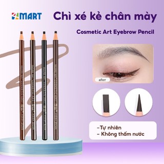 Chì xé kẻ mày nét mảnh Cosmetic Art Eyebrow Pencil, Chì kẻ mày lâu Trôi, chống nước, tự nhiên