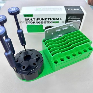 Kệ đa năng đựng vít dụng cụ xoay 360 độ Mijing SN-12