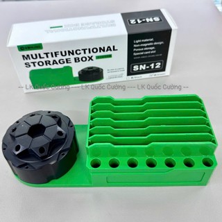 Kệ đa năng đựng vít dụng cụ xoay 360 độ Mijing SN-12