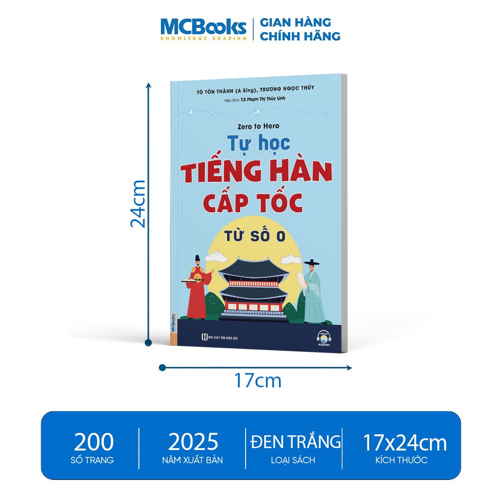 Sách - Zero To Hero Tự Học Tiếng Hàn Cấp Tốc Từ Số 0