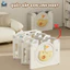 Quây Cũi Nhựa Cho Bé Happy Boat Tặng Bóng+Thảm+Bóng Rổ+ Giỏ, Quây Nhựa Gấp Gọn Dùng Cho Mọi Loại Sàn QN05
