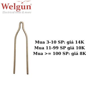 Đầu hàn dây Đồng C20(1.8mm) Welgun dùng cho Máy 130W Welgun và máy hàn xung biến áp cơ như Tệp, Bách Khoa, Weller...