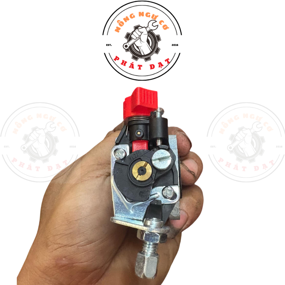 BÌNH XĂNG CON_CHẾ HÒA KHÍ MÁY CẮT CỎ 260-330 TAI ĐỎ