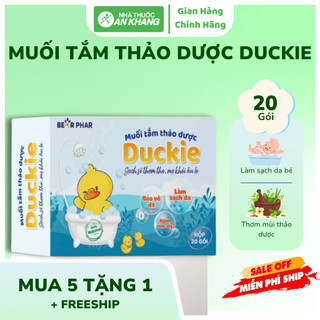 Muối Tắm Bé Duckie – Thảo Dược Thiên Nhiên, Lựa Chọn Hoàn Hảo Cho Làn Da Nhạy Cảm Của Bé