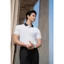 Áo Polo Nam Biluxury 9APCH529TRK Slimfit Họa Tiết Hình Học Phối Gam Đen Co Giãn Thấm Hút Bền Màu